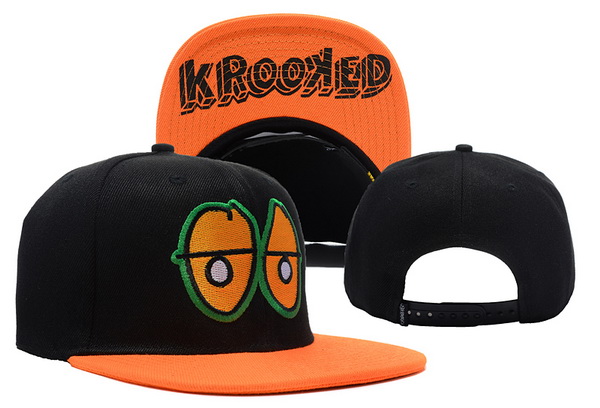 Krooked Eyes Snapback Hat NU004